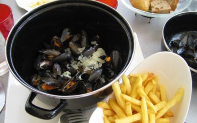 Cozze ubriache alla birra come in Belgio