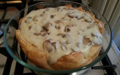 Quiche di funghi