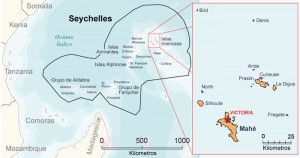 seychelles cartina