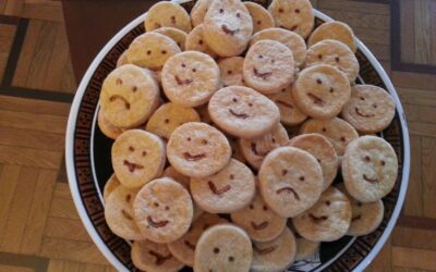 Biscotti salati “smile”: uno scherzo gustoso