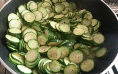 Zucchine trifolate con menta