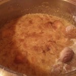 Soupe à l’oignon (zuppa di cipolle)
