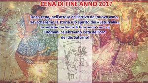 Menu Capodanno 2017