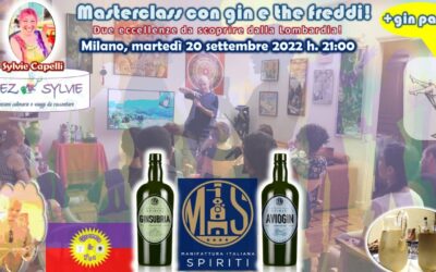 Masterclass con gin e the freddi: due eccellenze dalla Lombardia!