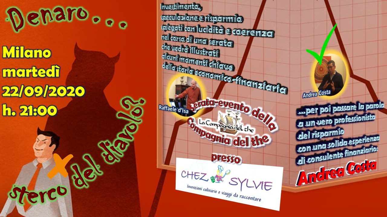 Denaro… sterco del diavolo?