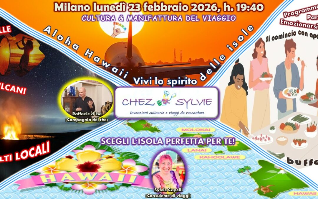 Aloha Hawaii: vivi lo spirito delle isole – lunedì 23 febbraio 2026 ore 19.40